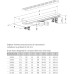 Душевой лоток Radaway RadаDrain 115 с решеткой под плитку Basic