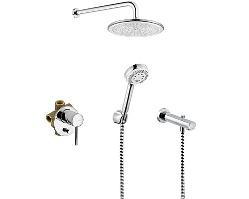 Душевая система Kludi Bozz 386310576 Хром