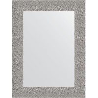 Зеркало Evoform Definite 80х60 BY 3055 в багетной раме - Чеканка серебряная 90 мм