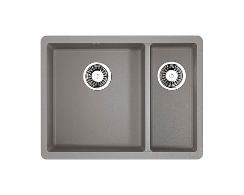 Кухонная мойка Omoikiri Kata 55-2-U-GR 4993390 leningrad grey