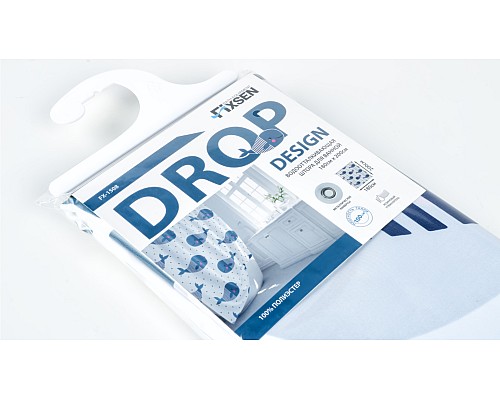 Штора для ванной Fixsen Design Drop FX-1508
