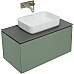 Тумба под раковину Allen Brau Infinity 85 1.21002.CGM подвесная Олива матовая