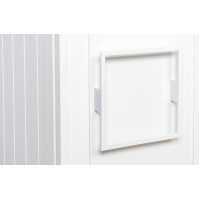 Ручка скоба La Fenice Cubo Bianco белая 160 мм.