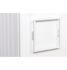 Ручка скоба La Fenice Cubo Bianco белая 160 мм.