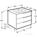 Тумба под раковину Roca Victoria Nord Ice Edition 80 ZRU9302835 3 ящика