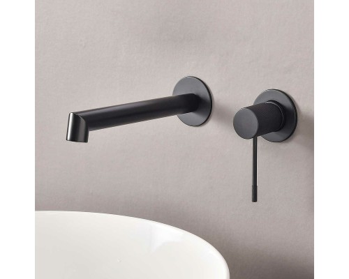 Смеситель для раковины Vincea Desire VBFW-1D1MB Черный матовый