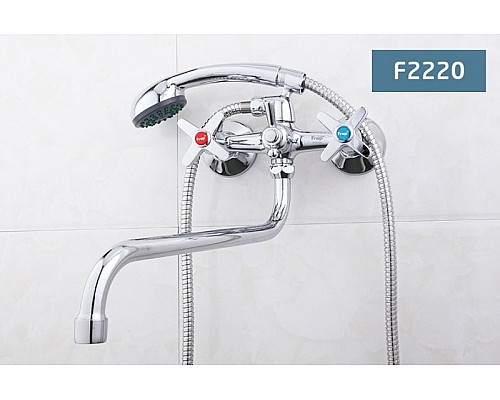 Смеситель для ванны Frap H20 F2220 универсальный Хром