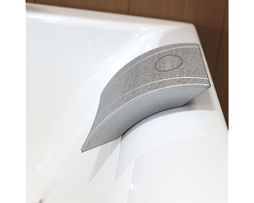 Подголовник для ванны Радомир 1-18-0-0-0-801 прямоугольный, серебристый