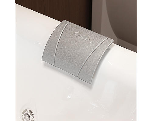 Подголовник для ванны Радомир 1-18-0-0-0-801 прямоугольный, серебристый