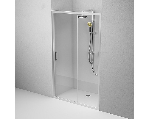 Душевая дверь AM.PM Gem 120 W90G-120-1-195MT профиль Хром матовый стекло прозрачное