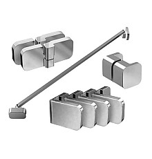 Комплект крепления Ravak Brilliant D01000A076 L 80-90 хром