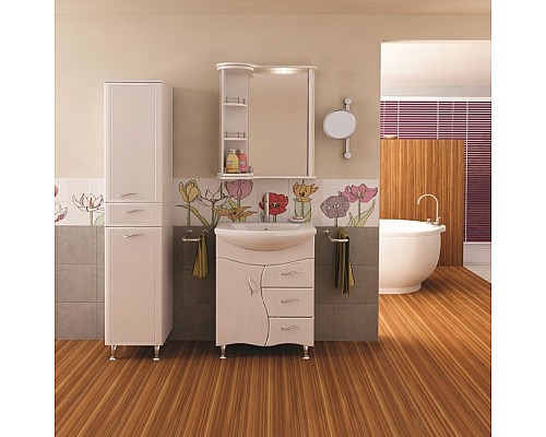 Зеркальный шкаф Runo Секрет 65 00000000580