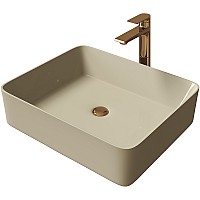 Раковина-чаша Grossman 48 GR-3016BEM Бежевая матовая