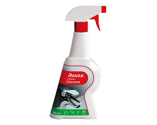 Чистящее средство RAVAK Cleaner Chrome 0,5 X01106 Чистящее средство RAVAK Cleaner Chrome 0,5 X01106