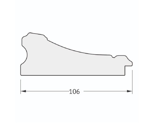 Зеркало Evoform Exclusive-G 162х80 BY 4294 с гравировкой в багетной раме - Барокко золото 106 мм