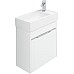 Тумба под раковину Aquanet Лидс 50 239741 подвесная Белая