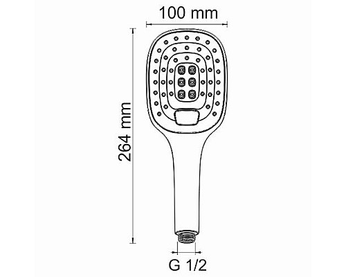 Лейка 3-функциональная WasserKRAFT A062