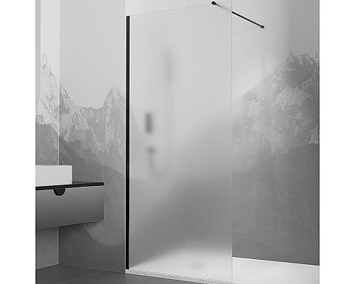 Душевая перегородка RGW Walk In WA-010B 120 351001012-24 Черный -сатинат