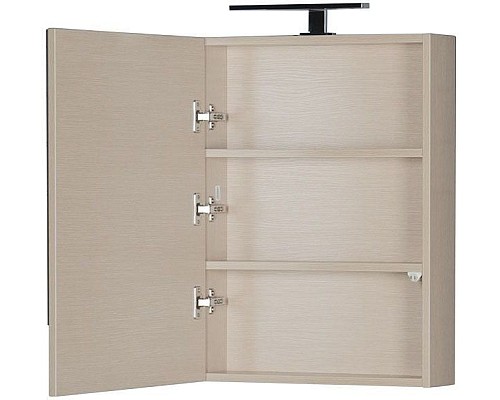 Зеркало-шкаф Aquanet Нота 58 светлый дуб