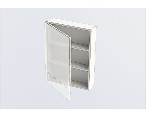 Зеркало-шкаф Aquanet Нота 58 светлый дуб