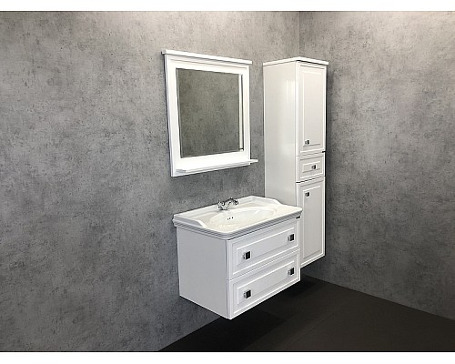 Зеркало Comforty Феррара 80 00004151059 Белое