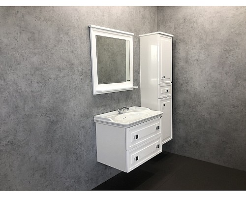 Зеркало Comforty Феррара 80 00004151059 Белое