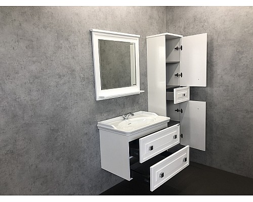 Зеркало Comforty Феррара 80 00004151059 Белое