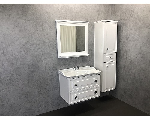 Зеркало Comforty Феррара 80 00004151059 Белое