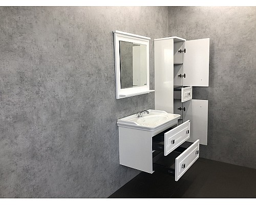 Зеркало Comforty Феррара 80 00004151059 Белое