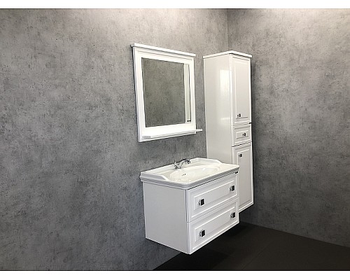 Зеркало Comforty Феррара 80 00004151059 Белое