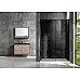 Душевая дверь Vincea Lugano 120 VDS-1L120CGB-1 профиль Черный стекло тонированное