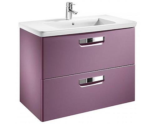 Тумба под раковину Roca The Gap 70 ZRU9302741 подвесная Фиолетовая
