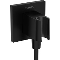 Шланговое подключение Hansgrohe FixFit Porter E Черное матовое