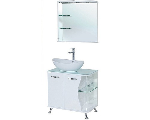 Тумба под раковину Bellezza Рио 70 L 4633611242017 Белая