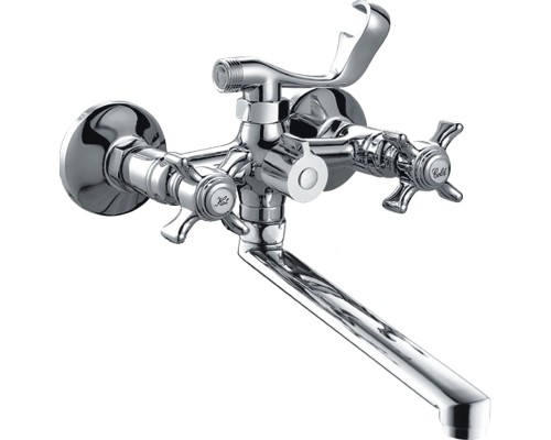 Смеситель для ванны Cron CN2224 универсальный Хром