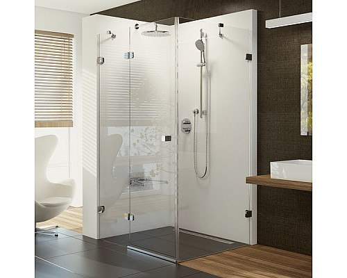 Душевой уголок Ravak Brilliant 0ULD4A00Z1 110x80 L хром прозрачный