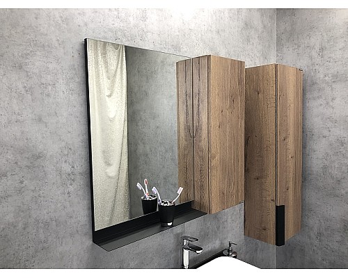 Зеркало со шкафом Comforty Кельн 90 00004147987 Дуб темный