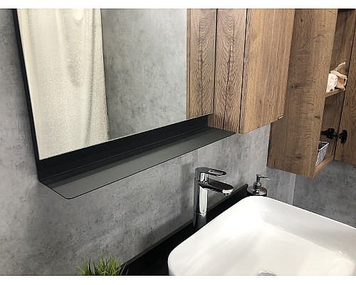 Зеркало со шкафом Comforty Кельн 90 00004147987 Дуб темный