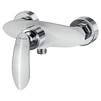 Смеситель для ванны Adiante AD-29023 WH+CR