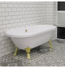 Акриловая ванна Radomir Леонесса со сливом-переливом