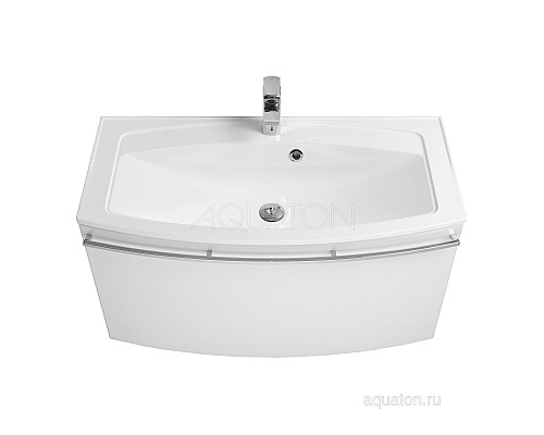 Тумба под раковину Севилья 95 белый жемчуг Aquaton 1A126401SEG30
