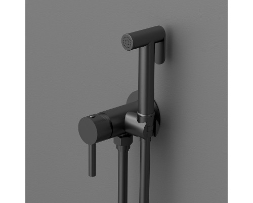 Гигиенический душ со смесителем Vincea VHFW-101MB Черный матовый