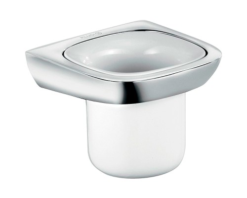 Стакан для зубных щеток Kludi Ambienta 5397505 Хром Белый