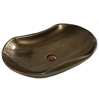 Раковина-чаша CeramaLux 66 D1334H466 Бронзовая