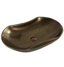Раковина-чаша CeramaLux 66 Бронзовая