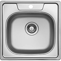 Кухонная мойка TopZero Comfort COP503.503.GT8K Нержавеющая сталь