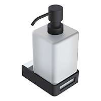 диспенсер для жидкого мыла Chrome & Black Boheme Q 10957-CR-B