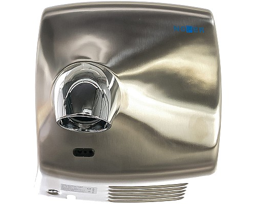 Сушилка для рук Nofer Windflow 01151.S Нержавеющая сталь матовая Сушилка для рук Nofer Windflow 01151.S Нержавеющая сталь матовая