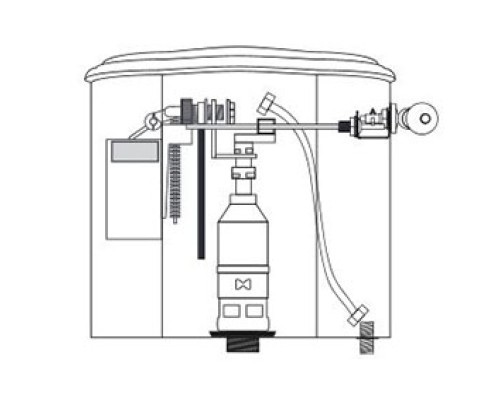 Сливная арматура Kerasan 756991 Золото