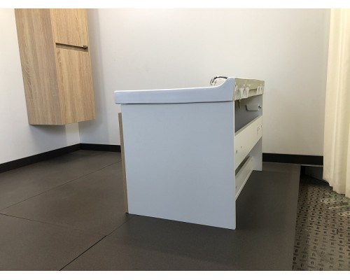 Тумба с раковиной Comforty Рига 80 00004139026 подвесная Дуб сонома